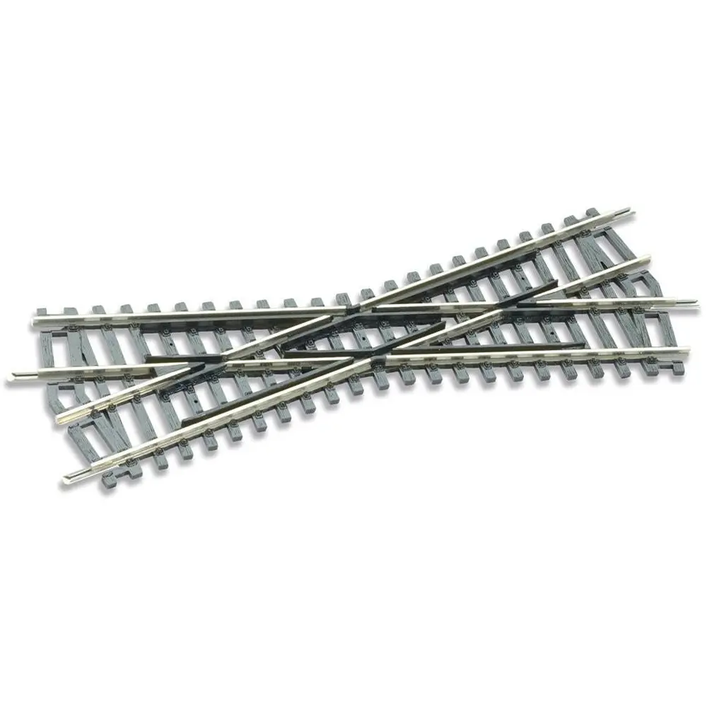 Croisement 22,5° Peco ST250 Insulfrog 168 mm code 100 - HO 1/87