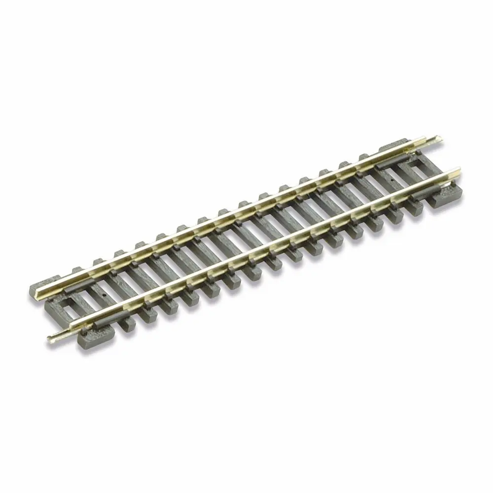 Rail droit Setrack 87 mm code 80 - Peco ST1 - N 1/160 - 2R