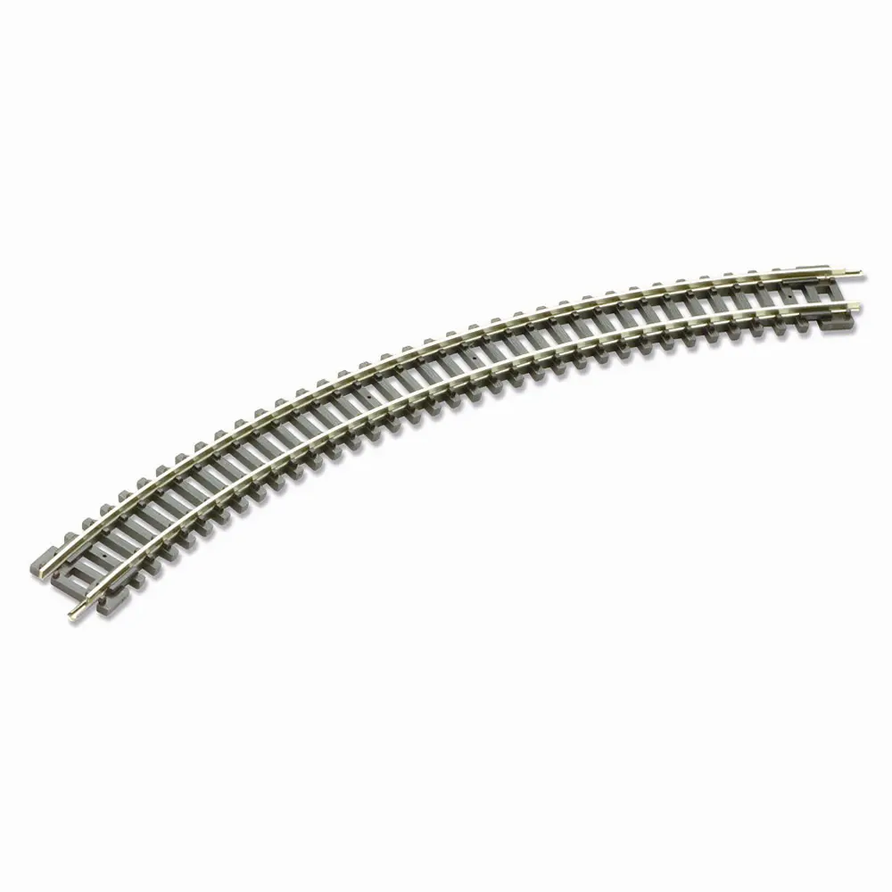 Rail courbe Setrack R1 228 mm 45° code 80 - Peco ST12 - N 1/160 - 2R