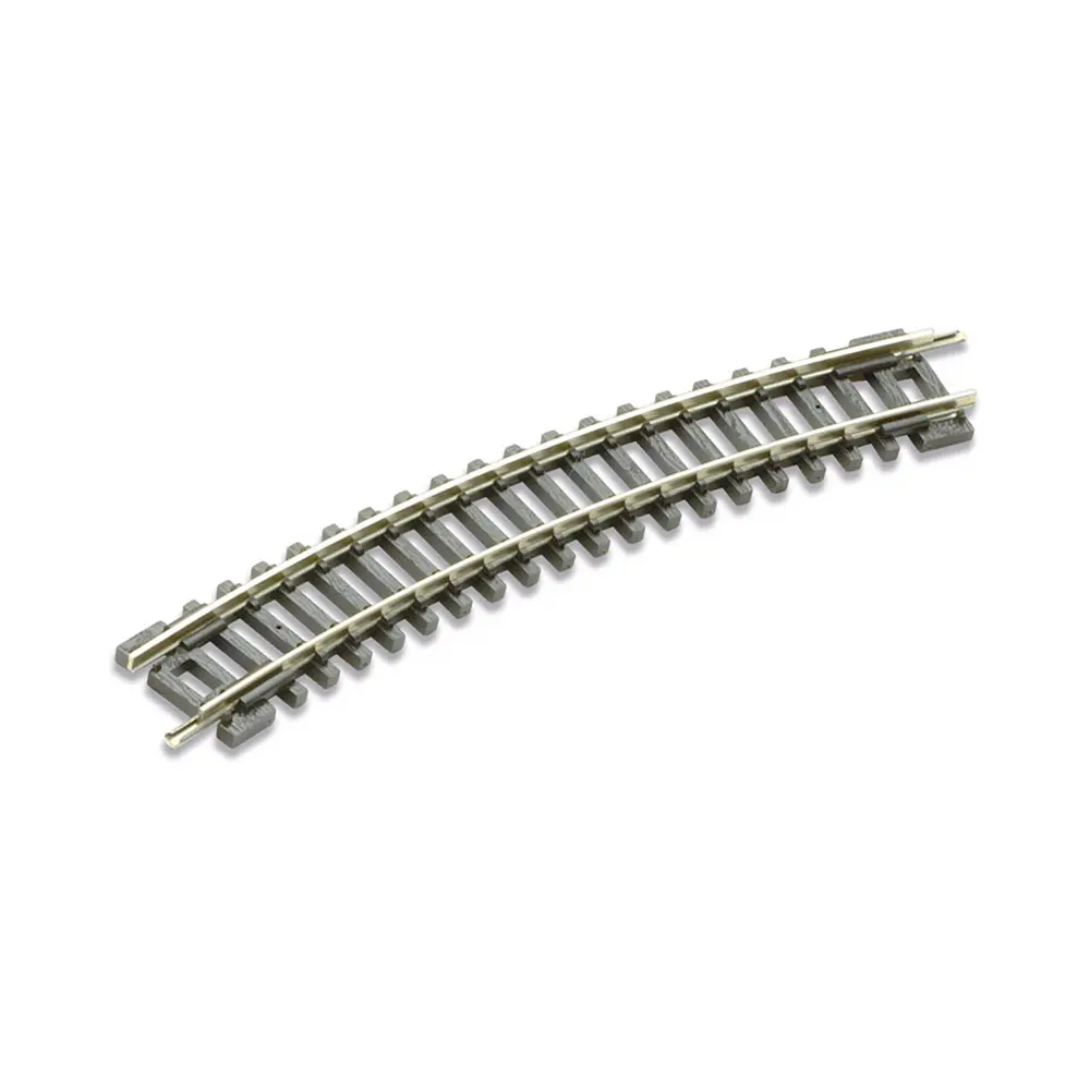 Rail courbe Setrack R2 263,5 mm 22,5° code 80 - Peco ST14 - N 1/160 - 2R
