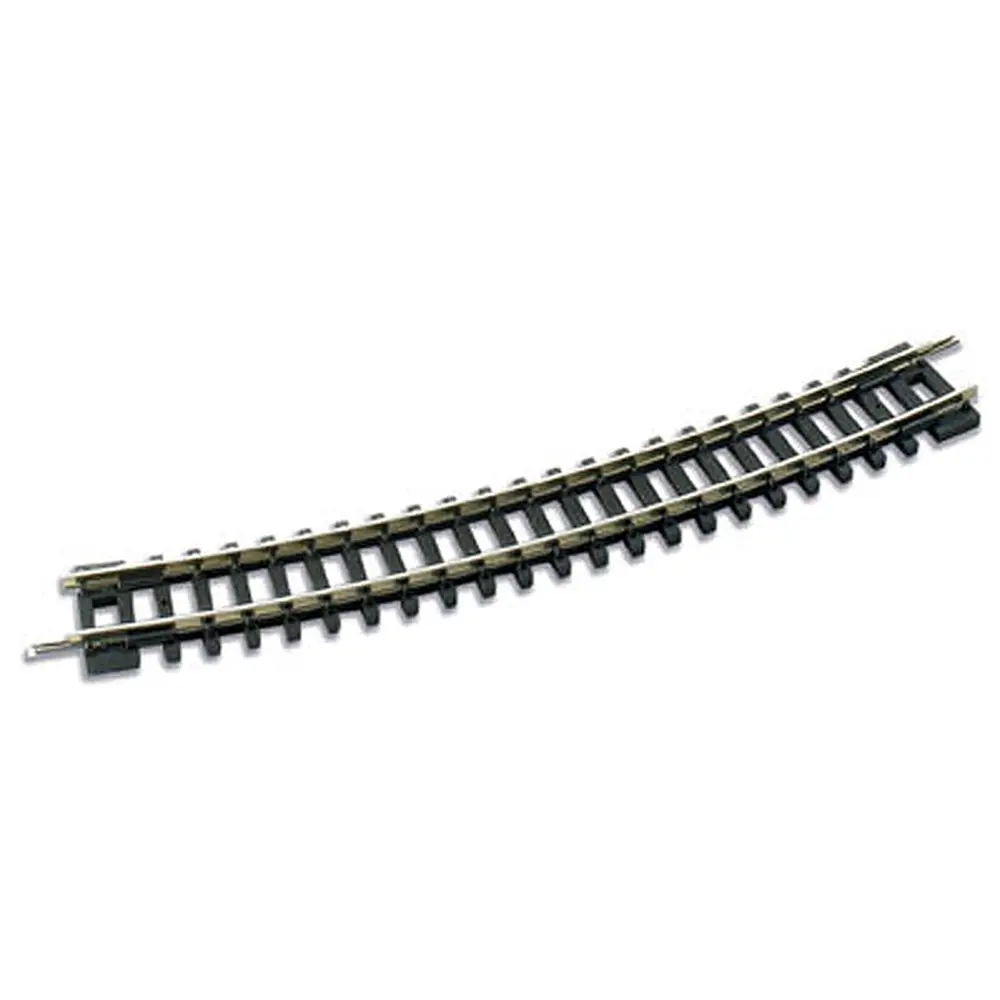 Rail courbe rayon 298.5mm 22, 5° code 80, 16 au cercle