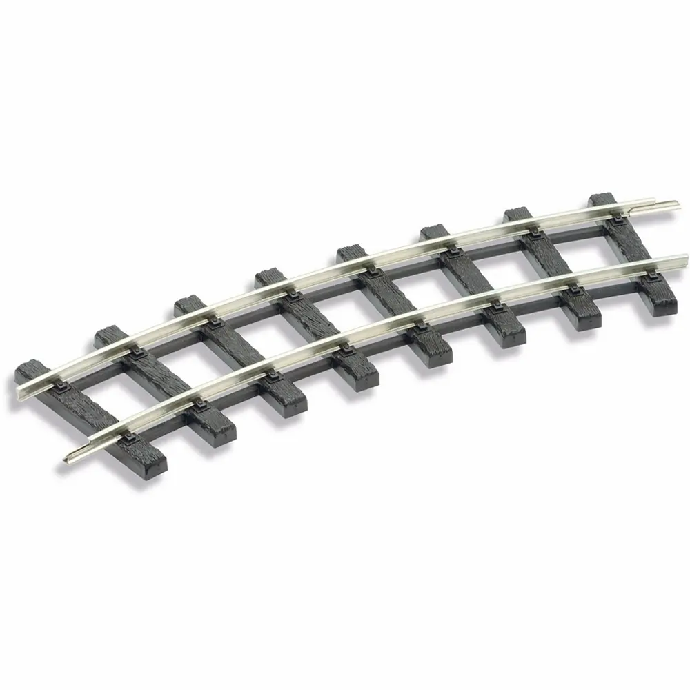 Rail courbe Setrack 600 mm 30° code 250 - Peco ST905 - G 1/22,5 - 2R
