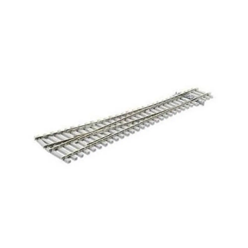 Aiguillage à droite 12° Peco SLE1095 Electrofrog 219 mm code 75 - R 914 mm - HO 1/87
