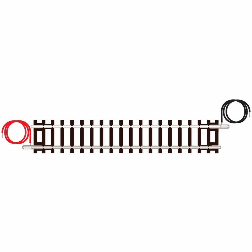Rail droit d'alimentation Setrack 87 mm code 80 - Peco ST10 - N 1/160 - 2R