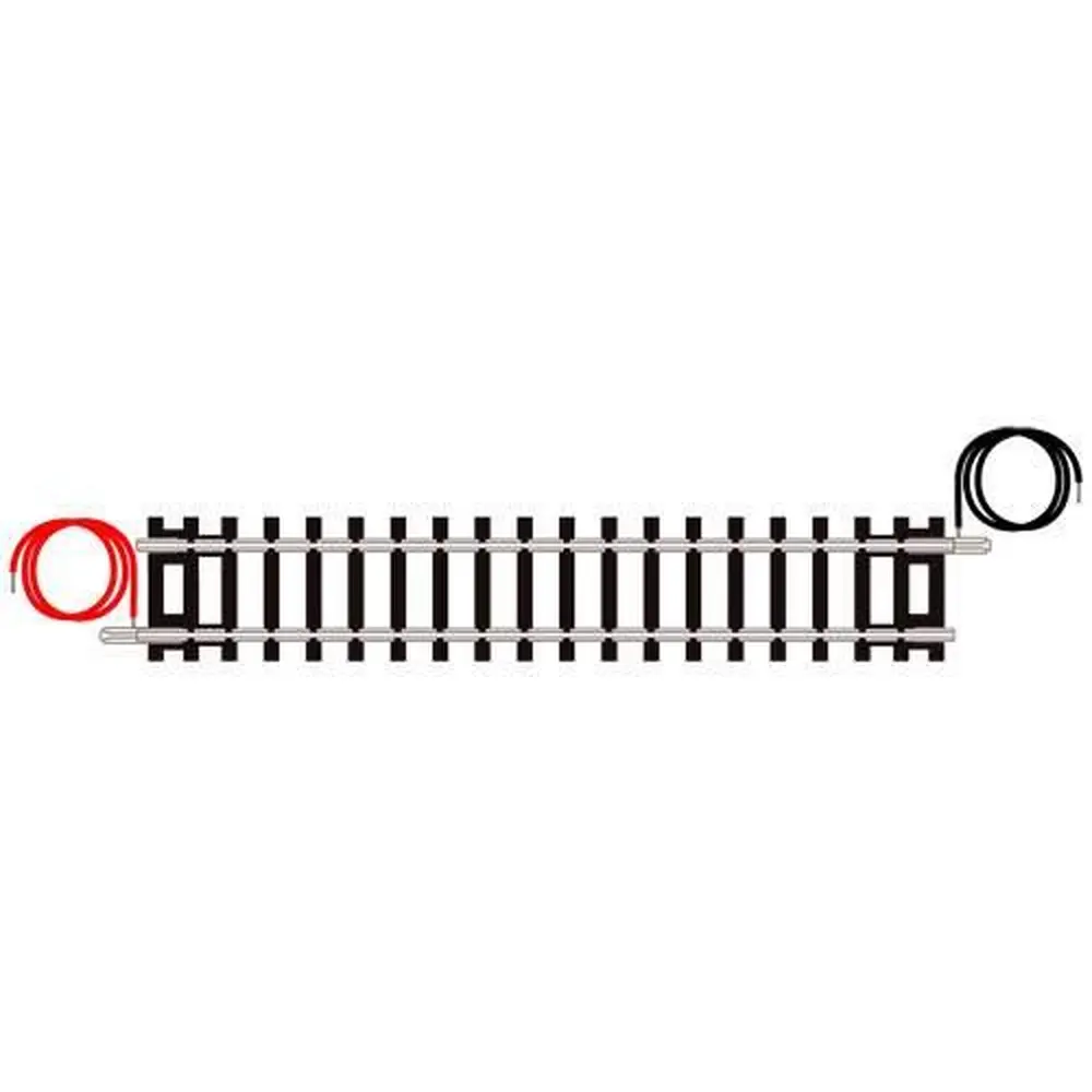 Rail droit d'alimentation longueur 87mm code 80