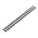 Rails droits Peco ST411 - HOe 1/87 - Longueur 174mm - Code 80