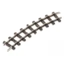 8 rails courbes Setrack 228 mm 22,5° code 80 - Peco ST403 - HOe 1/87 - 2R
