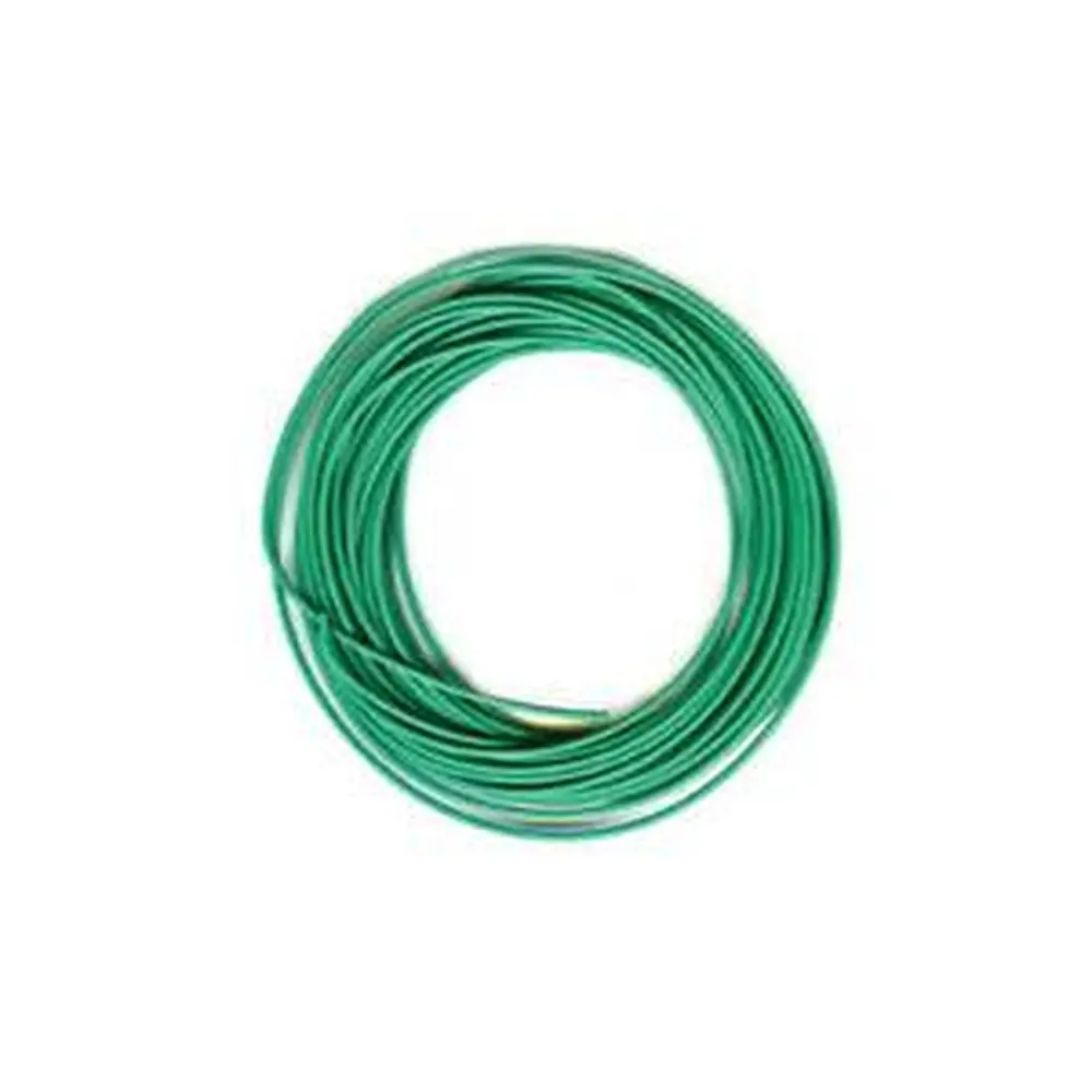 Fil vert 0.2 mm carré, longueur : 7 mètres