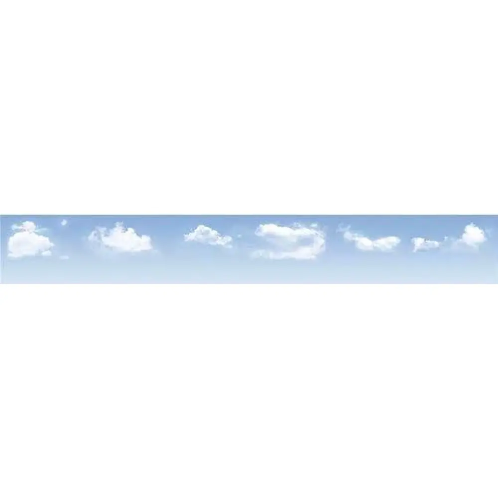 Fond de décor, ciel bleu avec nuages - Peco SKP03