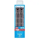 8 rails droits 168 mm Peco ST2000 - HO : 1/87 - Code 100