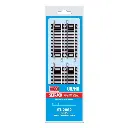 Lot de 4 rails droits 79 mm - Peco ST2002 - HO : 1/87 - Code 100