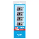 4 rails droits 41 mm Peco ST2003 - HO : 1/87 - Code 100