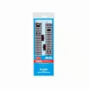 2 rails droits de coupure 168 mm code 100 - Peco ST2005 - HO 1/87 - 2R