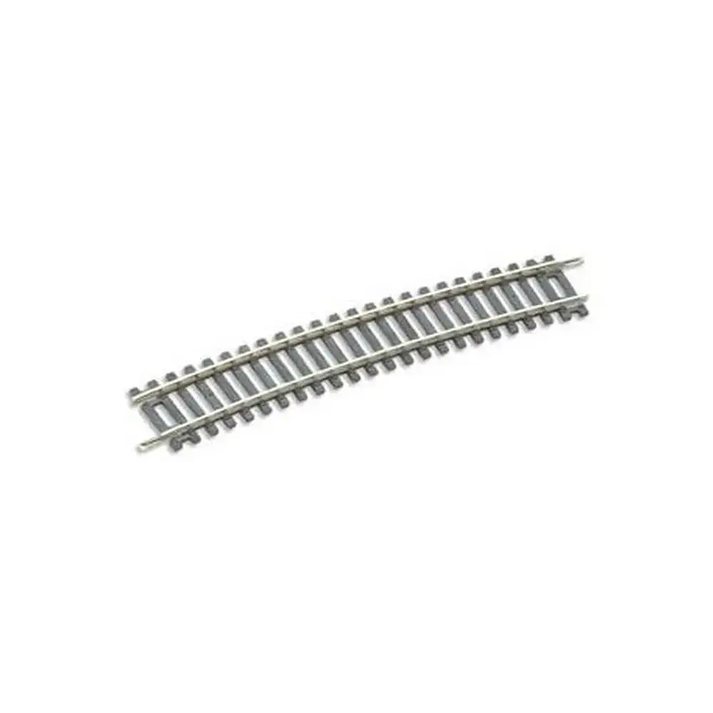 2 rails courbes Setrack R4 571,5 mm 11,25° code 100 - Peco ST2038 - HO 1/87 - 2R
