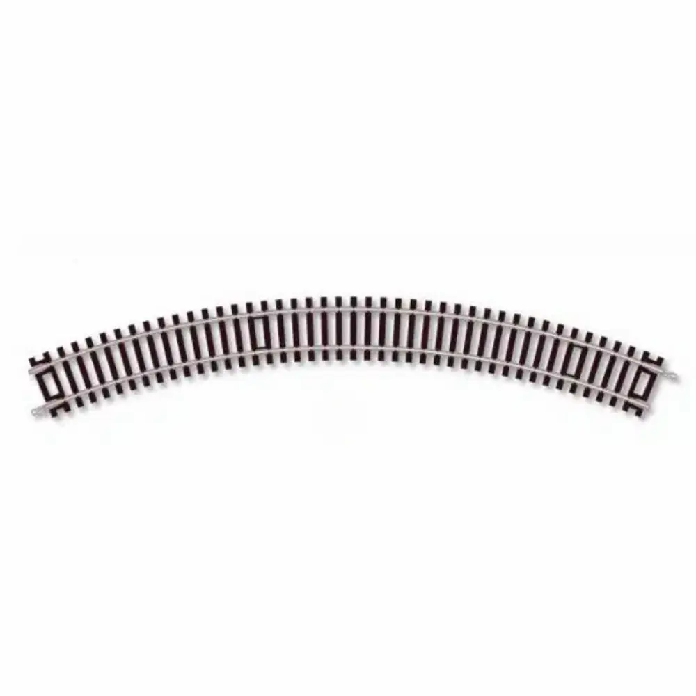 4 rails courbes Setrack R1 371 mm 45° code 100 - Peco ST2021 - HO 1/87 - 2R