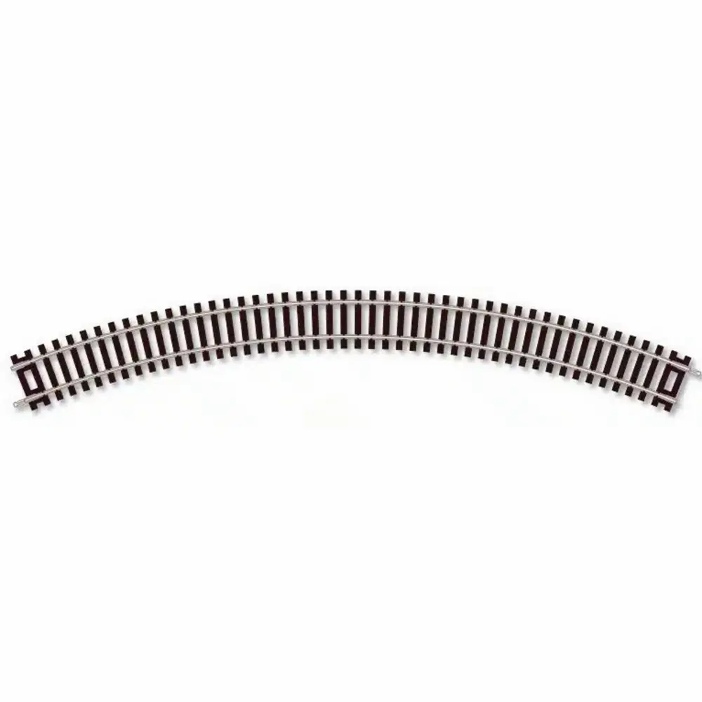 4 rails courbes Setrack R2 438 mm 45° code 100 - Peco ST2026 - HO 1/87 - 2R