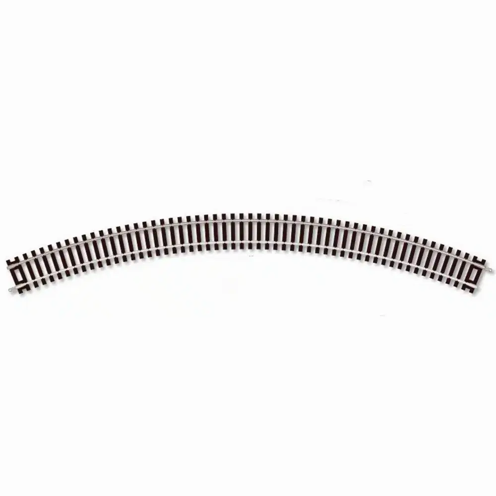 4 rails courbes Setrack R3 505 mm 45° code 100 - Peco ST2031 - HO 1/87 - 2R