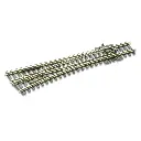 Aiguillage gauche R457 12° 123.7 mm ELECTROFROG PECO SLE396 - N 1/160 - code 80