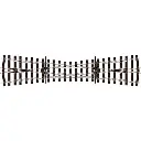 Traversée Jonction simple TJS 12° Peco SL-U1180 unifrog 258 mm code 75- OO 1/76