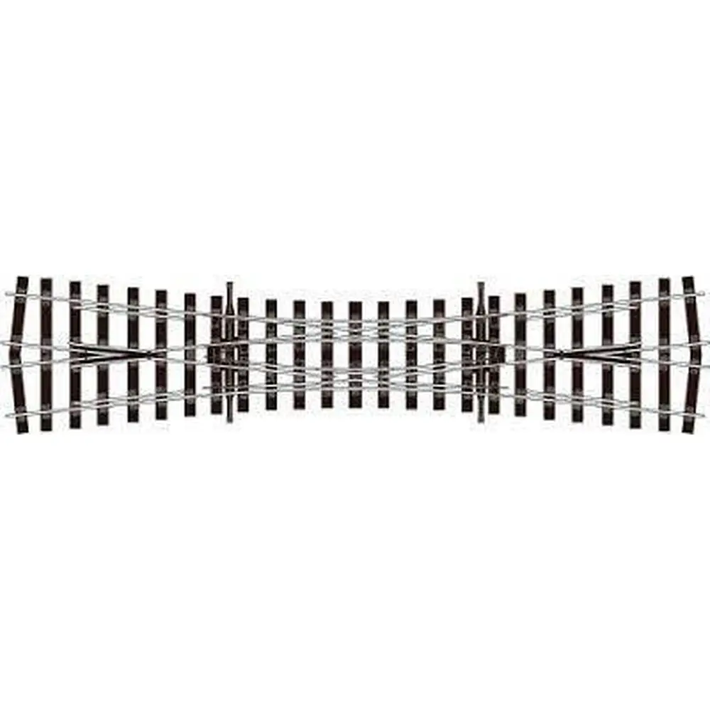 Traversée Jonction double TJD 12° Peco SL-U1190 unifrog 258 mm code 75- OO 1/76