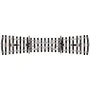 Traversée Jonction double TJD 12° Peco SL-U1190 unifrog 258 mm code 75- OO 1/76