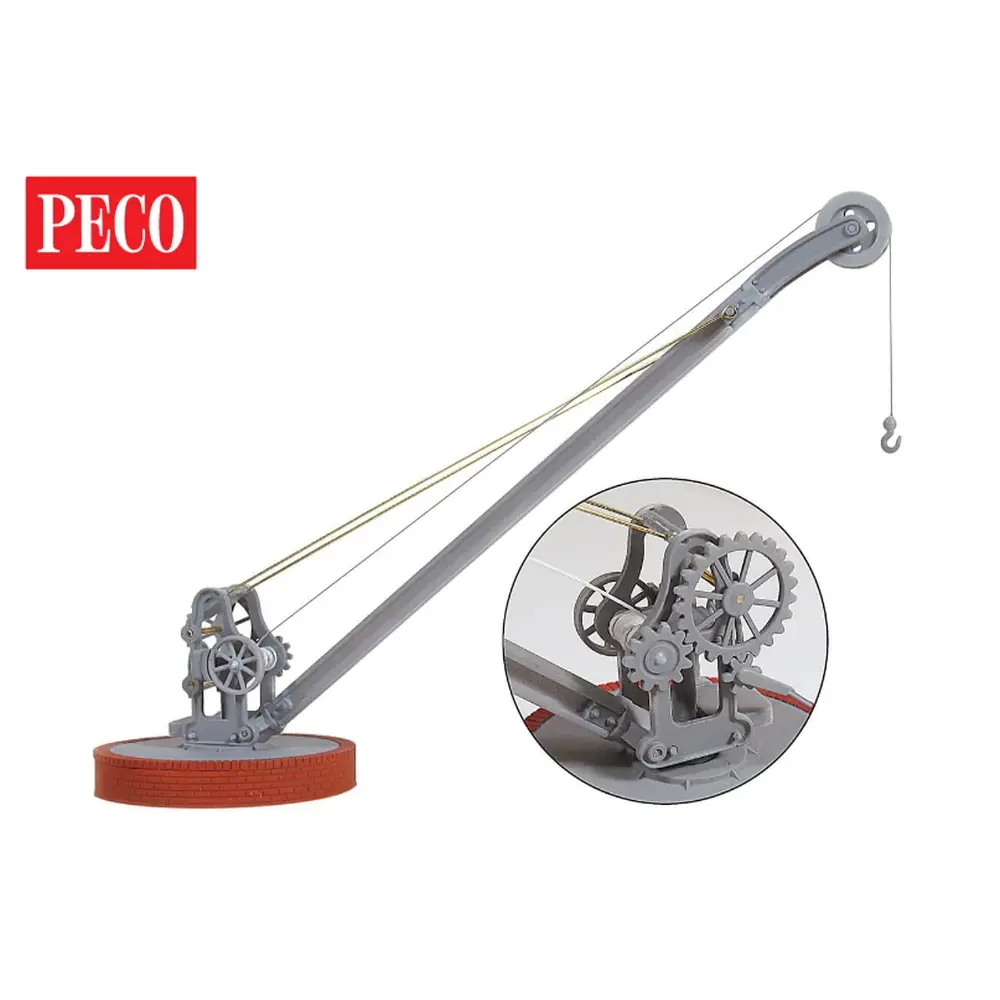 Grue de chargement pour quai - PECO LK35 - HO et OO