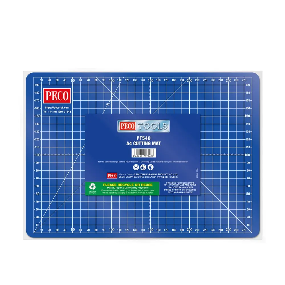 Tapis de découpe auto-cicatrisant A4 - Peco PT540