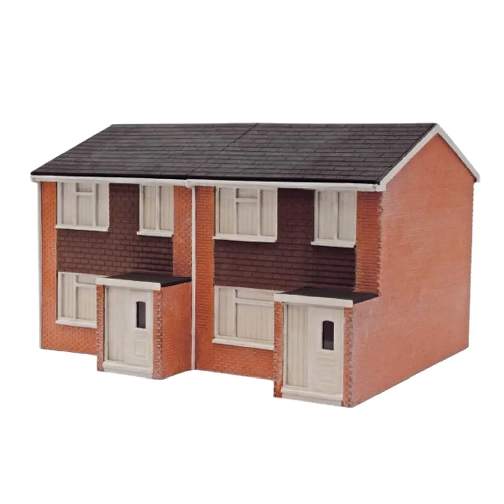 Maison Jumelée 1960 - PECO LK214 - HO 1/87