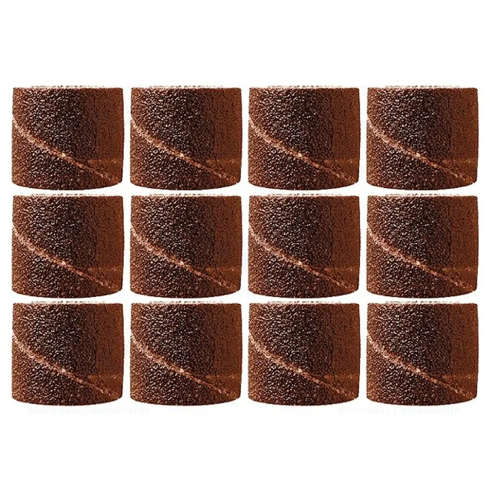 Set 12 bandages abrasifs - PG MINI M.3630 - Diamètre 13 mm