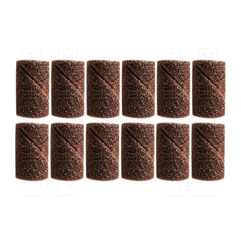 Set 12 bandages abrasifs - PG MINI M3680 - Diamètre 6.3 mm