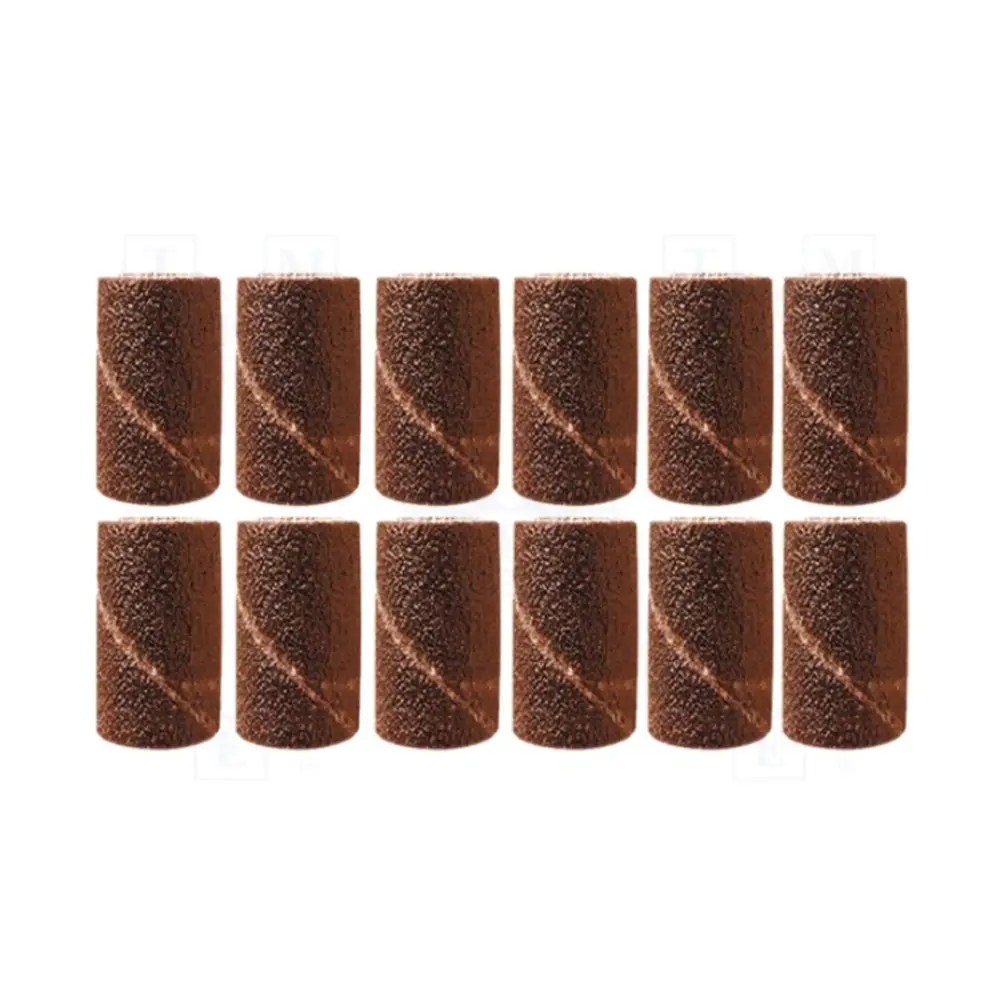 Set 12 bandages abrasifs - PG MINI M3690 - Diamètre 6.3 mm