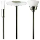 Set 3 brosses en nylon - PG Mini 4170 - Diamètres 5, 12 et 21mm