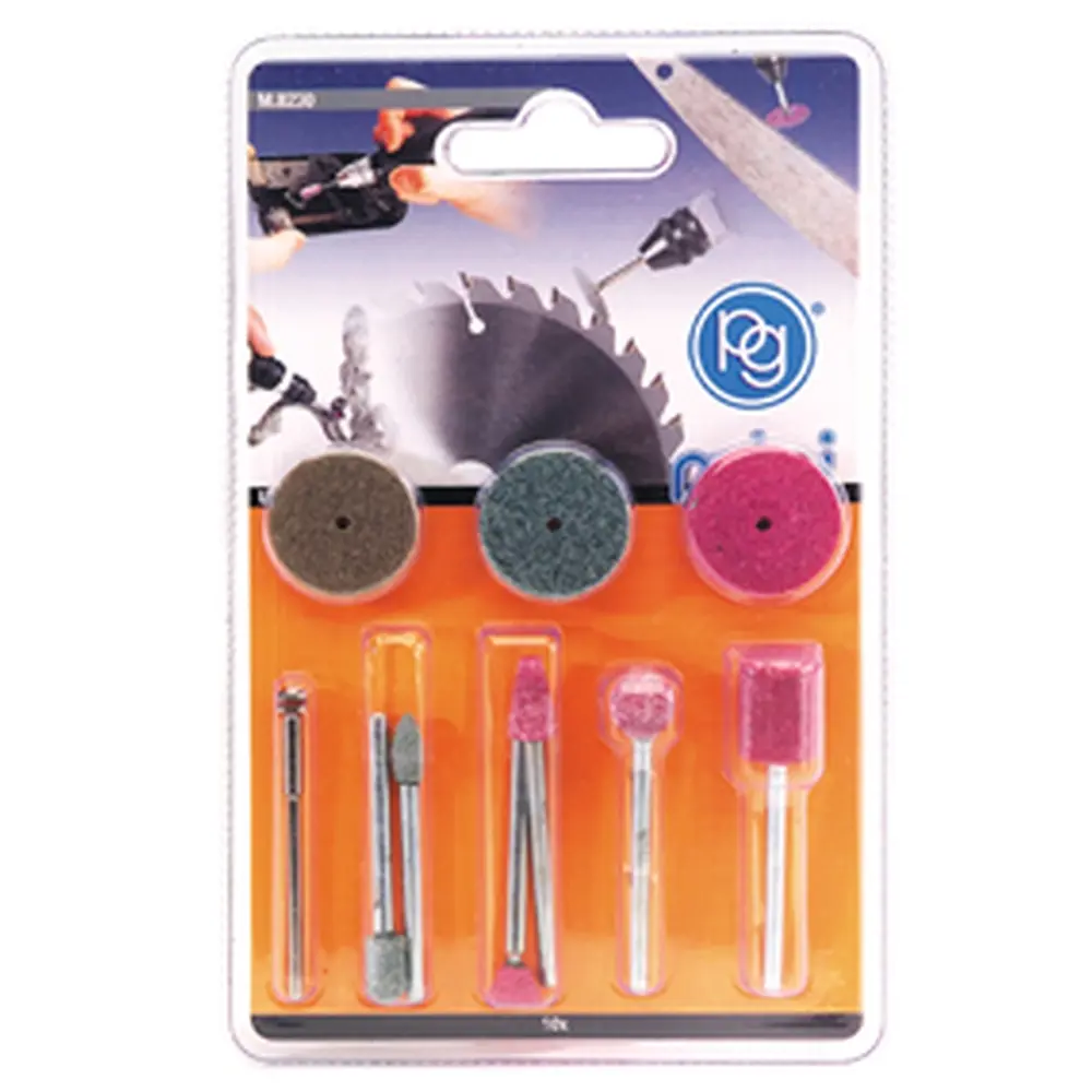 Kit d'accessoires rotatifs pour meuler et affuter - PG Mini 8230