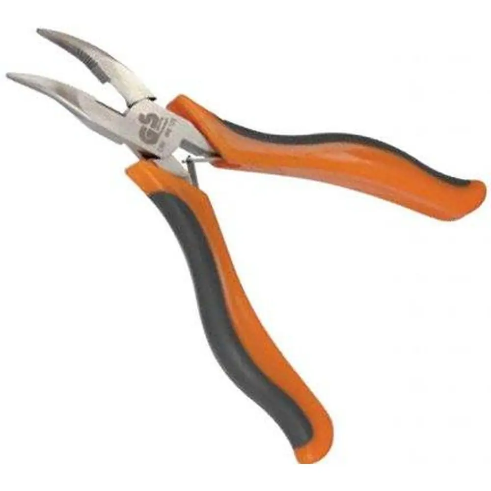 Pince à becs plats coudées - PG Tools PGT423 - 125 mm