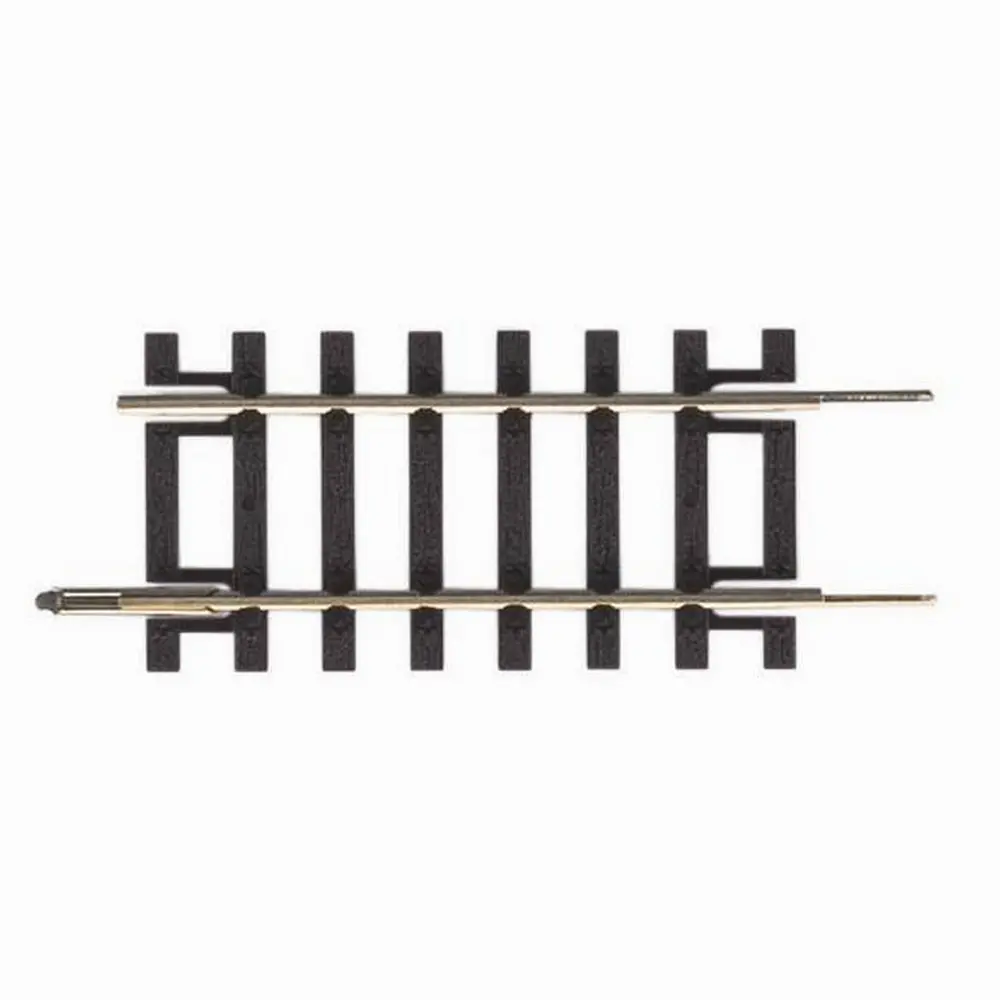 2 rails droits de transition 61,88 mm code 100 - Piko 55207 - HO 1/87 - 2R