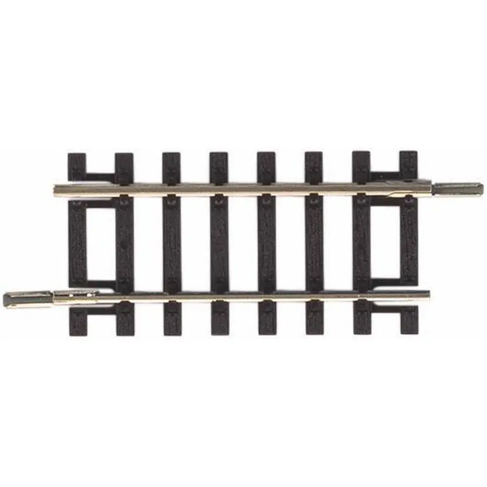 2 rails droits de transition 62 mm code 100 - Piko 55208 - HO 1/87 - 2R