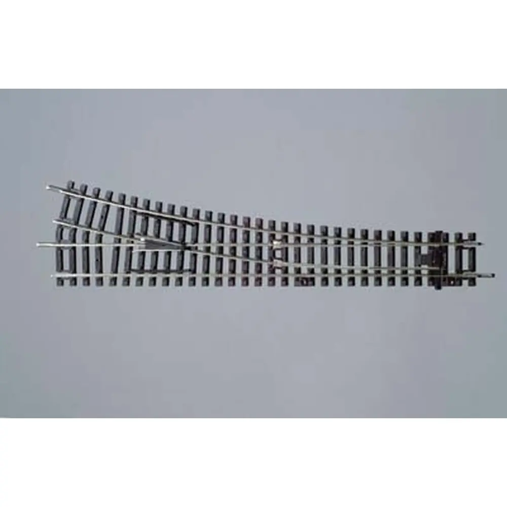 Aiguillage Droit - Traverses Bois 239mm 15°-R9 PIKO 55221 | HO 1/87 | Code 100