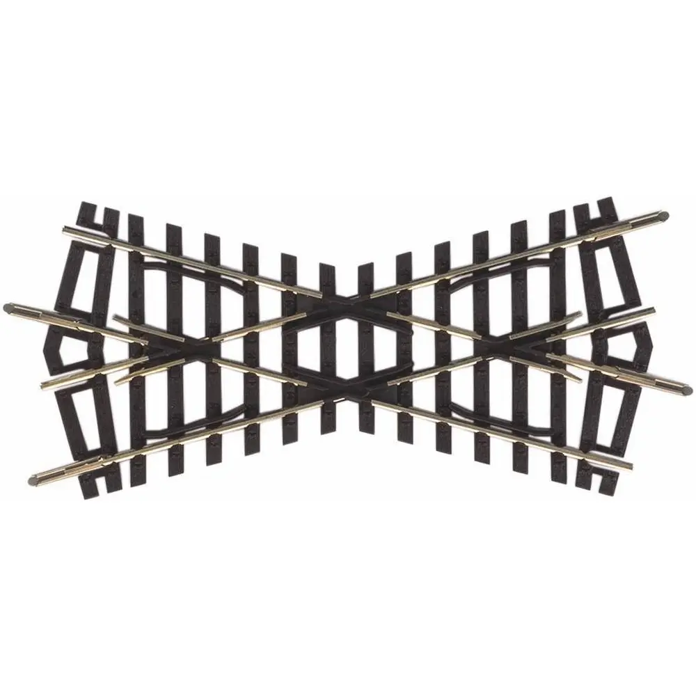 Croisement - Traverses Bois 119mm/30° PIKO 55241 | HO 1/87 | Code 100