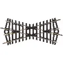 Croisement - Traverses Bois 119mm/30° PIKO 55241 | HO 1/87 | Code 100