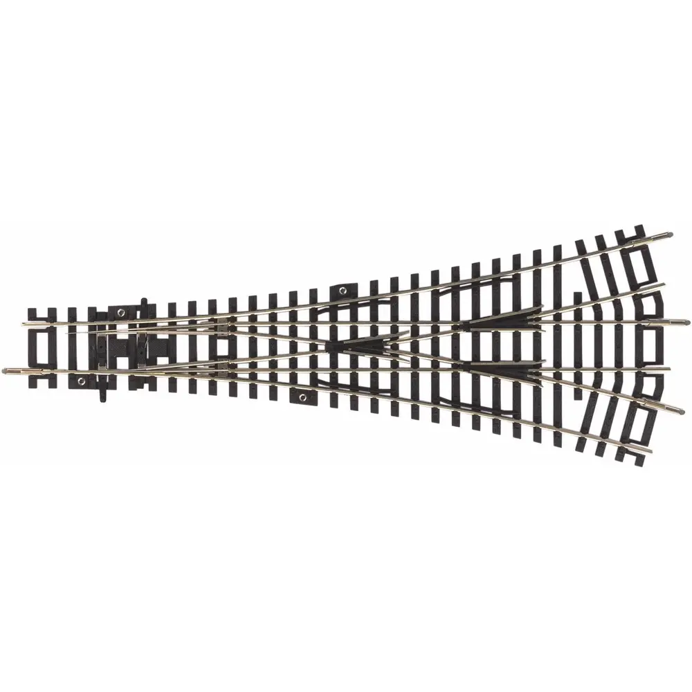 Aiguillage Triple - Traverses Bois 15°/239mm/15° R9 PIKO 55225 | HO 1/87 | Code 100