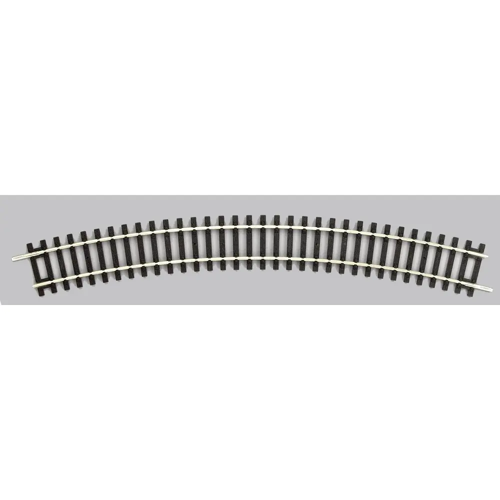 Rail courbe R4 546 mm & 30° PIKO 55214 | HO 1/87 - Code 100
