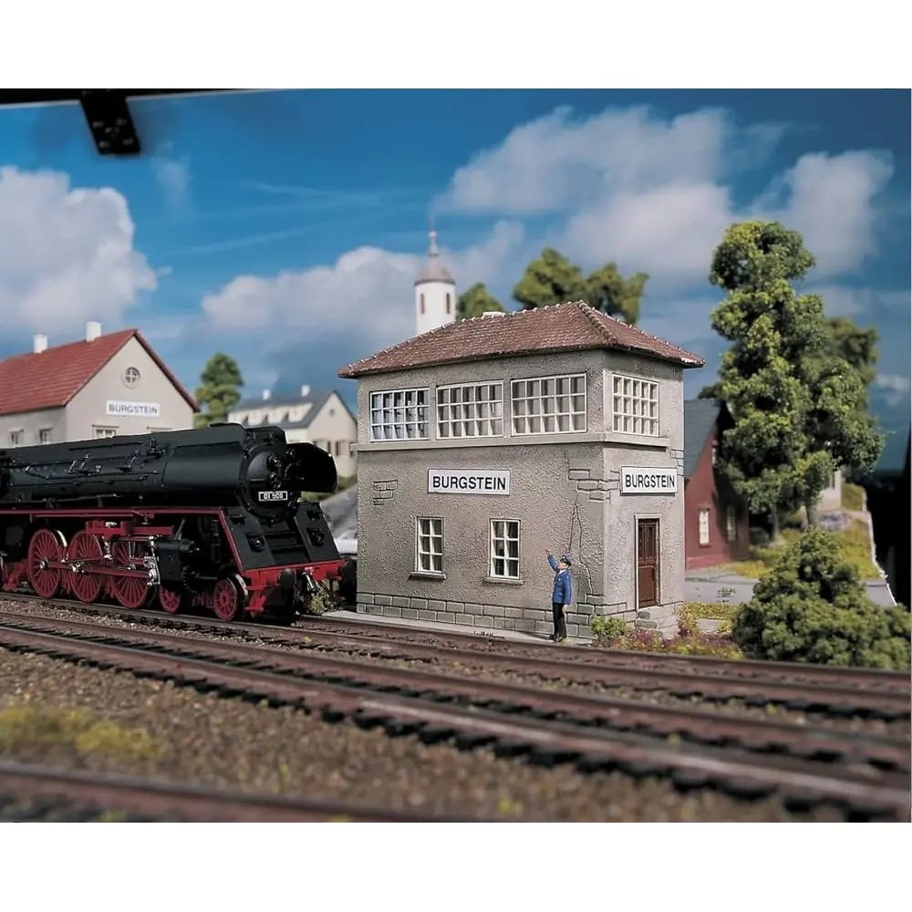 Poste d'Aiguillage de Burgstein - PIKO 61822 - HO 1/87 - 109 x 65 x 94 mm