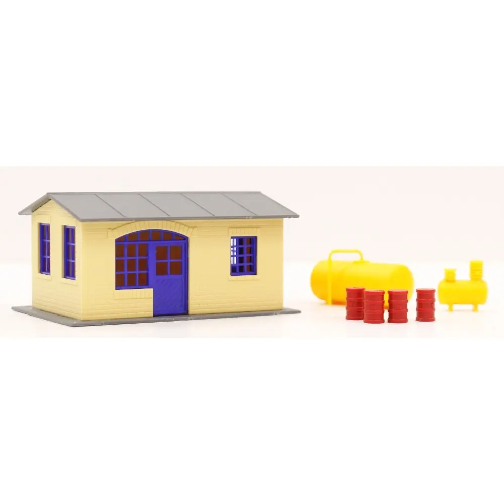 Revendeur de Fuel - PIKO 61834 - HO 1/87 - 80 x 60 x 40 mm