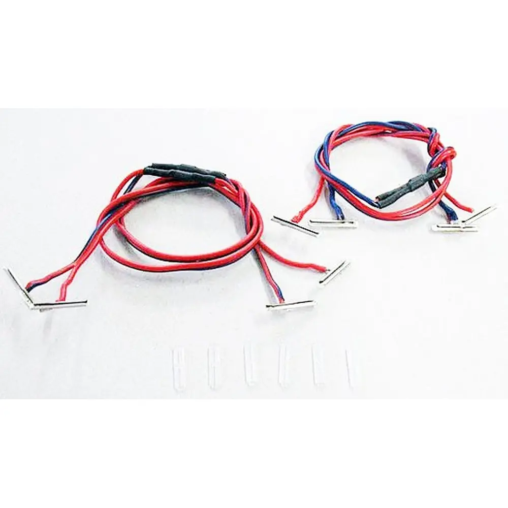 2 Rallonges Alimentation avec Éclisses et 8 Éclisses isolantes PIKO 55391 | HO Code 100