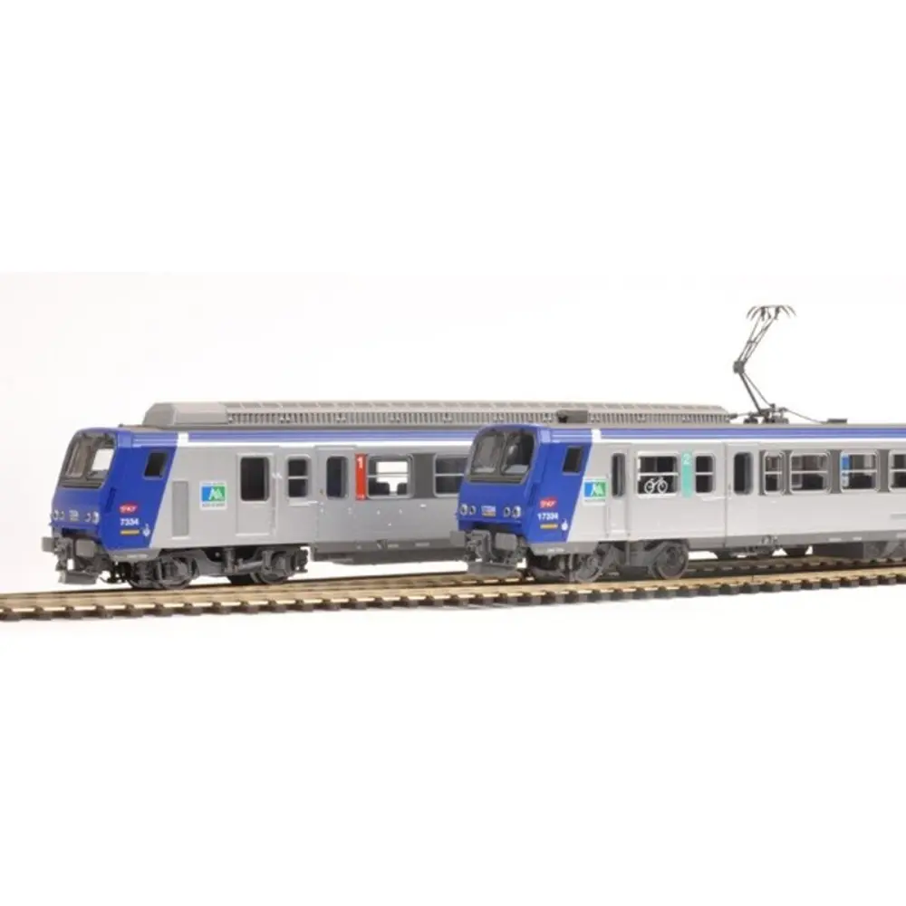 Autorail électrique Z2 7334 - Piko 96412 - HO 1/87 - SNCF - EP VI - Analogique