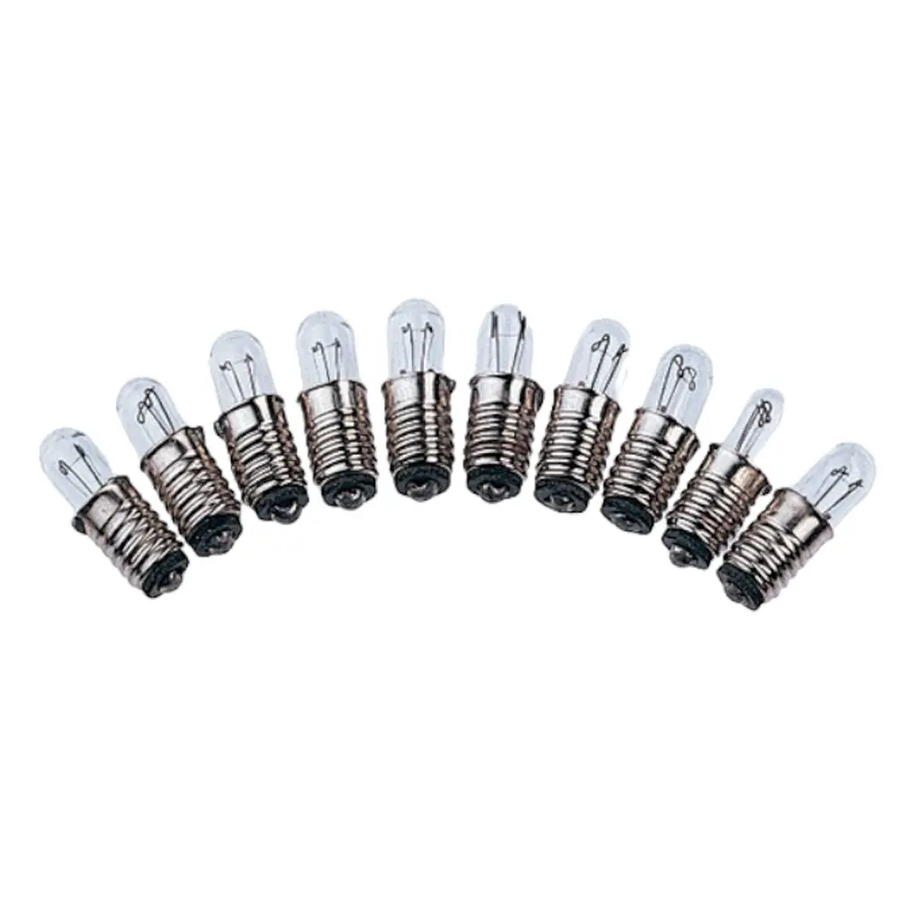 Pack de 10 ampoules de rechange Piko 55758- HO 1/87 - 19 V