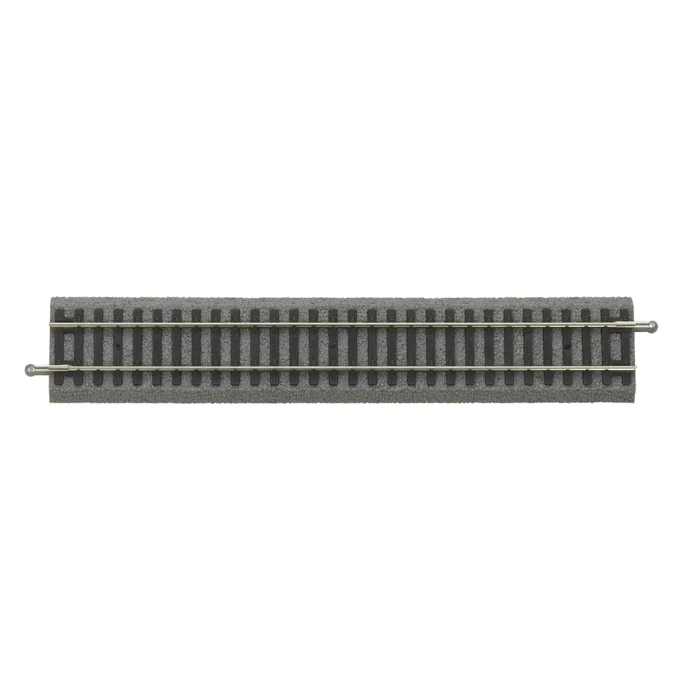 Rail droit A-Track Ballasté G231 PU6 - 231mm PIKO 55401 - HO 1/87