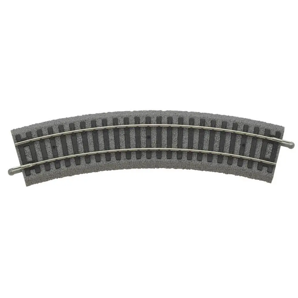 Rail courbe A-Track Ballasté R9 PU6 908 mm & 15° PIKO 55419 | HO 1/87 - Code 100
