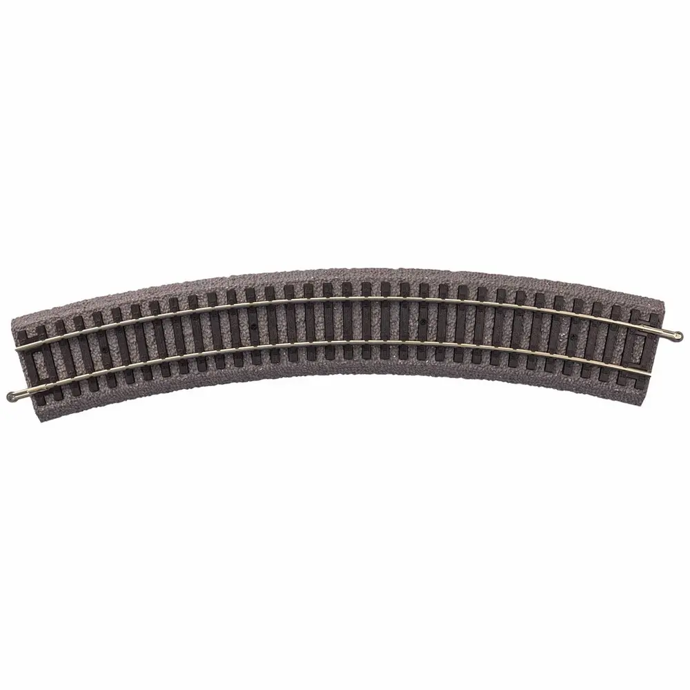 Rail courbe ballasté R3 484 mm 30° code 100 - Piko 55413 - HO 1/87 - 2R