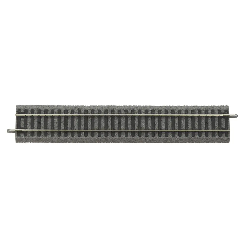 Rail droit A-Track Ballasté G239 PU6 - 239mm PIKO 55400 - HO 1/87 - Code 100
